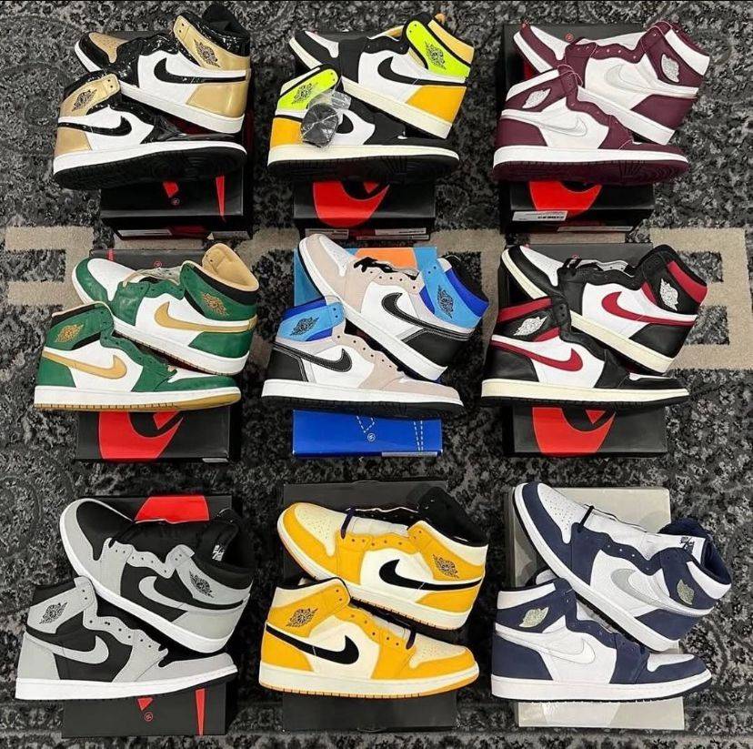 Palette Nike Air Force 1 Updated