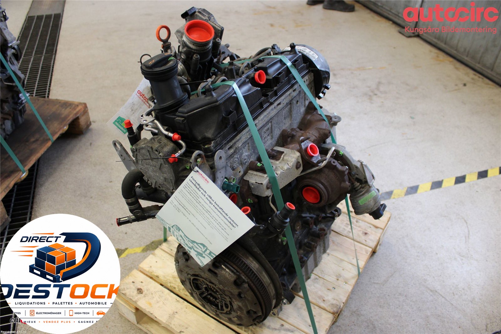 Moteur diesel Volkswagen TRANSPORTER V Autobus-Autocar (7HB, 7HJ, 7EB, 7EJ) 2.0 tdi 4motion (2010-2015) occasion
