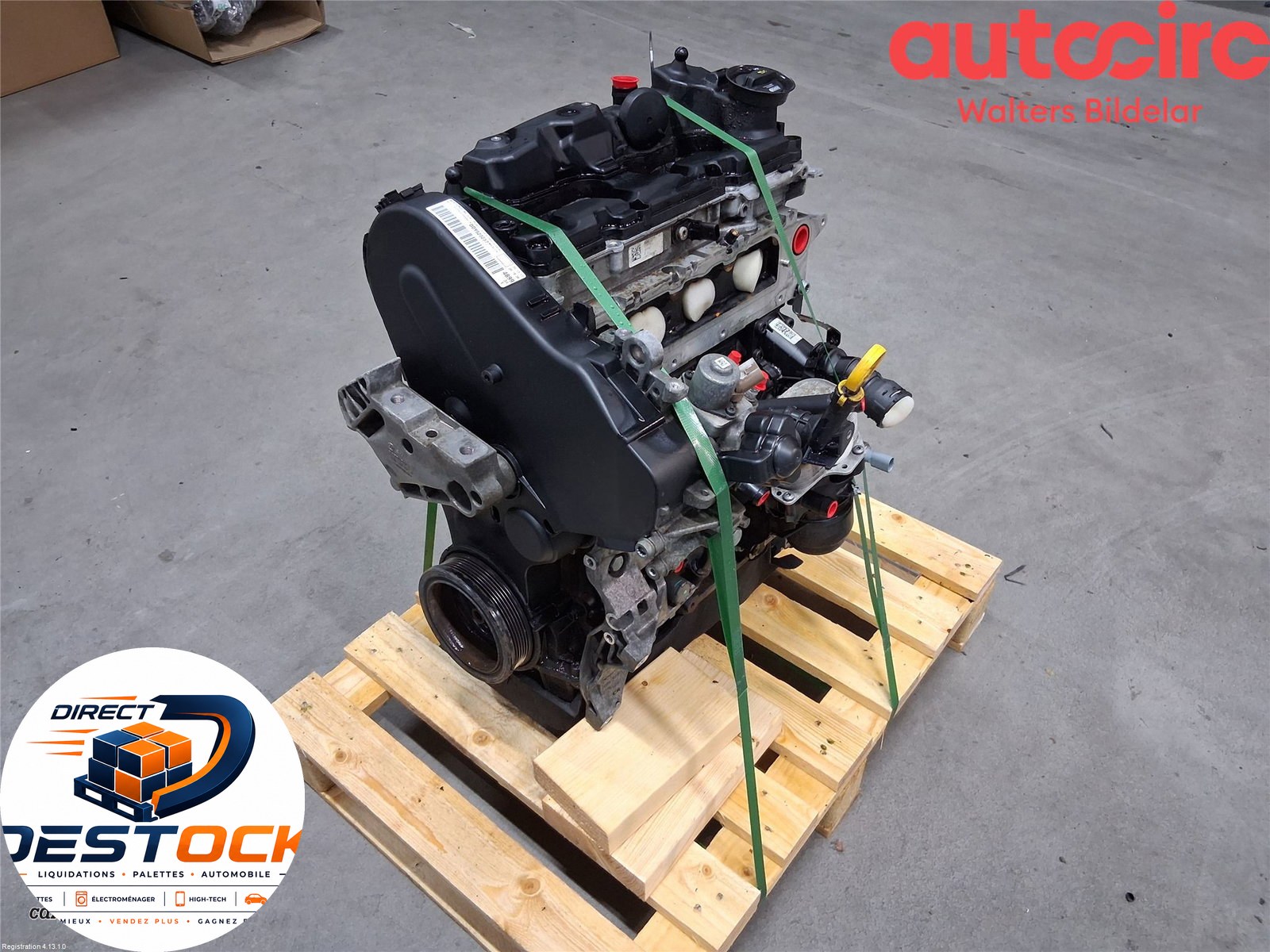 Moteur diesel Skoda OCTAVIA III Combi (5E5, 5E6) 1.6 tdi (2012-2015) occasion