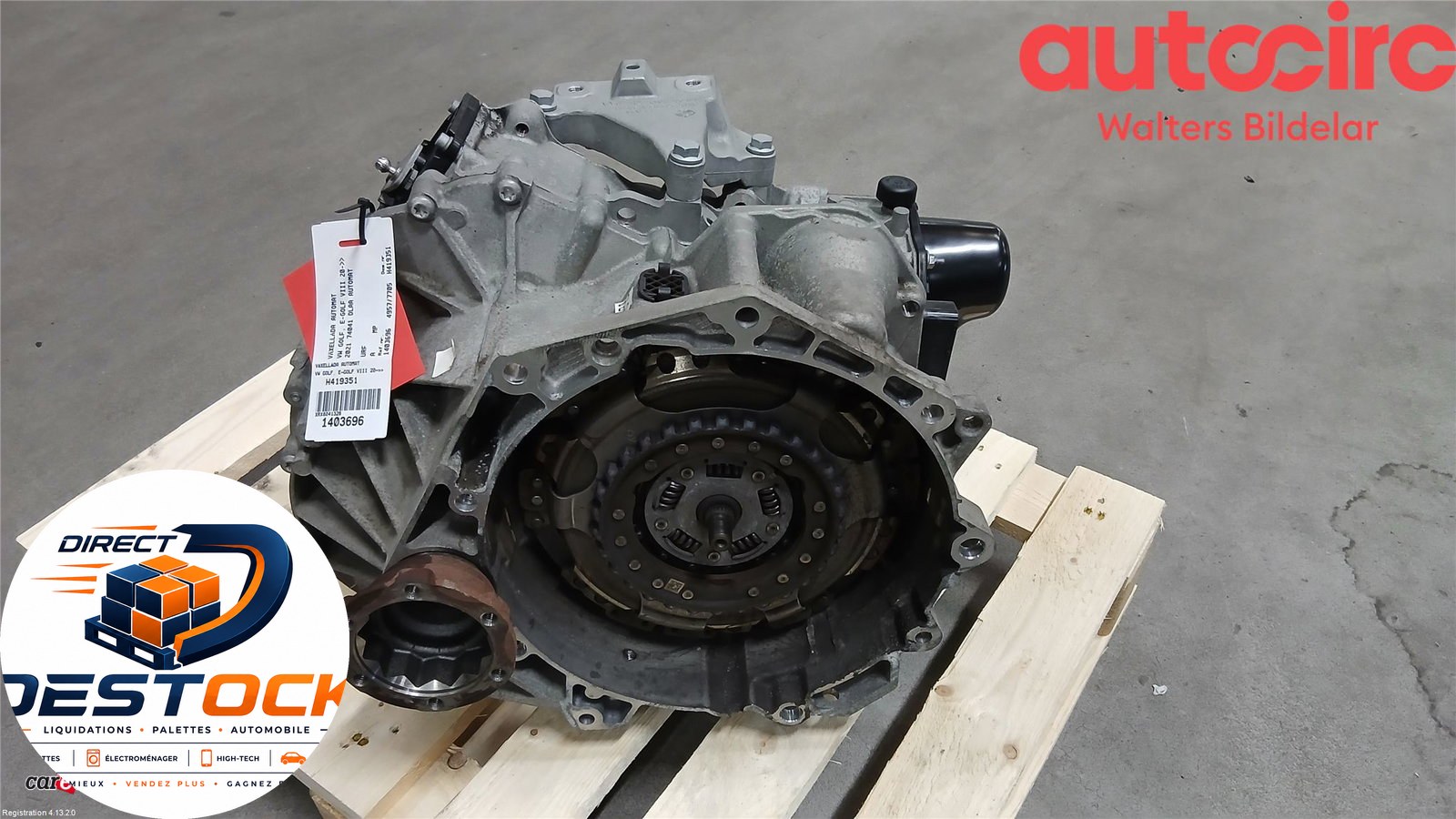 Boîte à vitesse automatique Volkswagen GOLF VIII (CD1) 1.5 etsi (2019) occasion