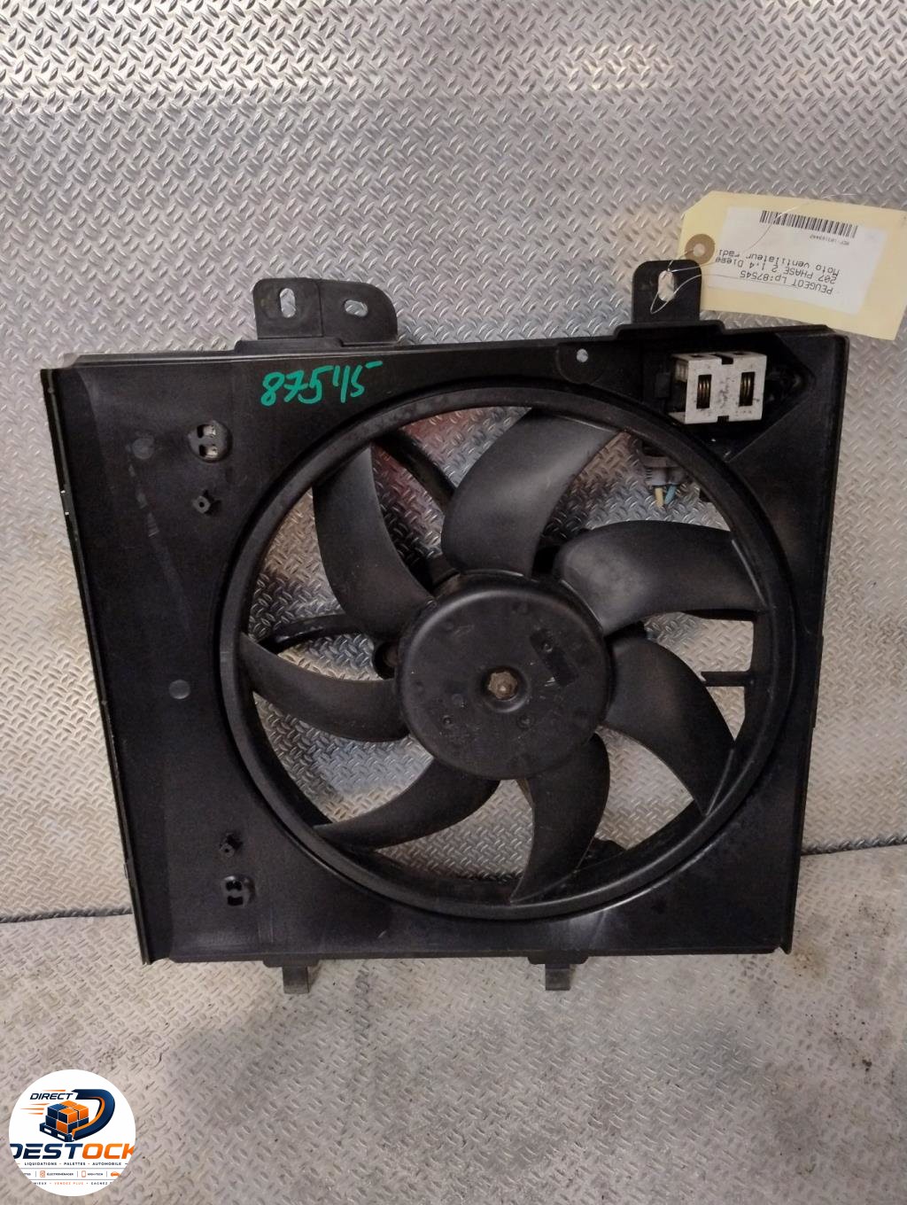 Ventilateur de refroidissement PEUGEOT 207 PHASE 2 occasion