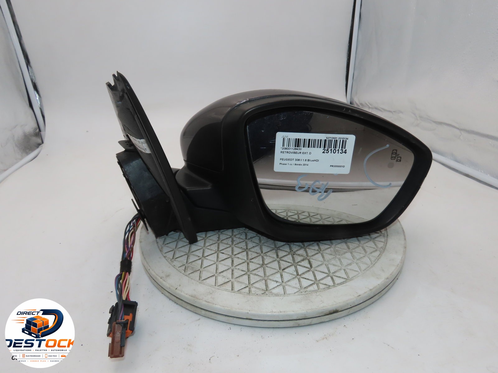 Retroviseur exterieur manuel droit Peugeot 308 II (LB_, LP_, LW_, LH_, L3_) 1.6 bluehdi 120 (2013-2021) occasion