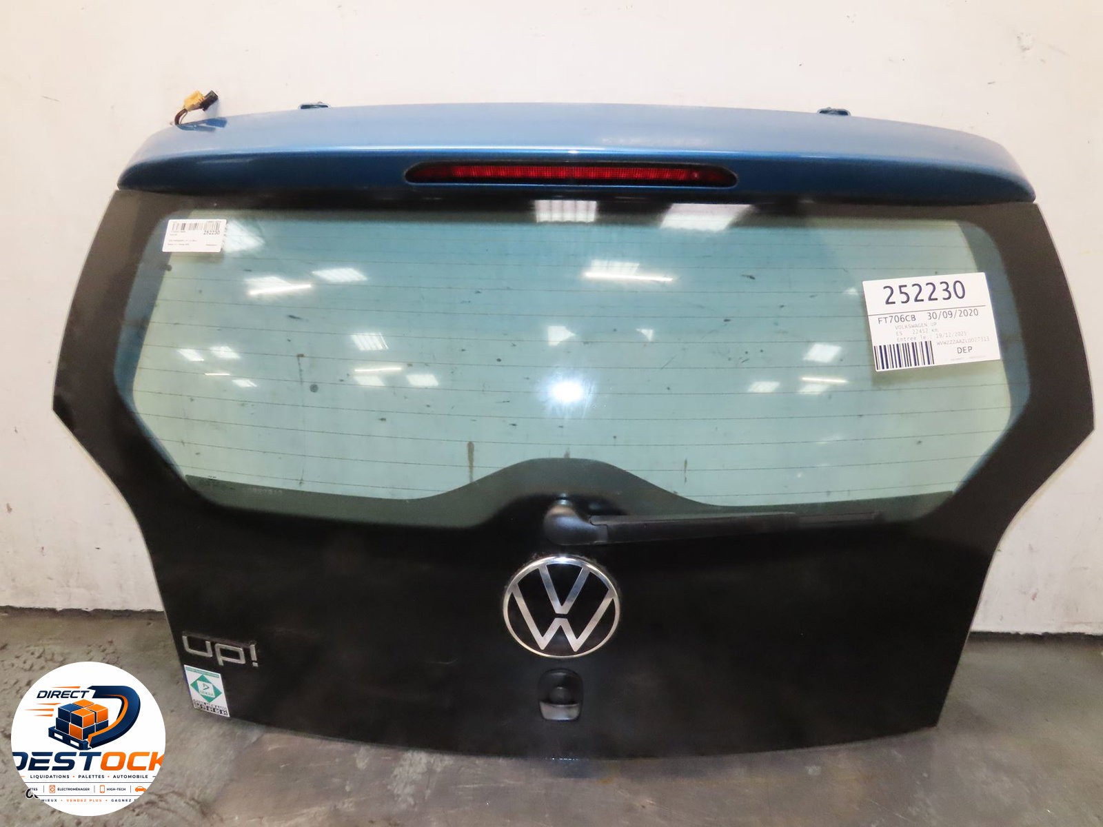 Hayon Volkswagen UP! (121, 122, BL1, BL2, BL3, 123) 1.0 (2011-2020) 5 portes occasion