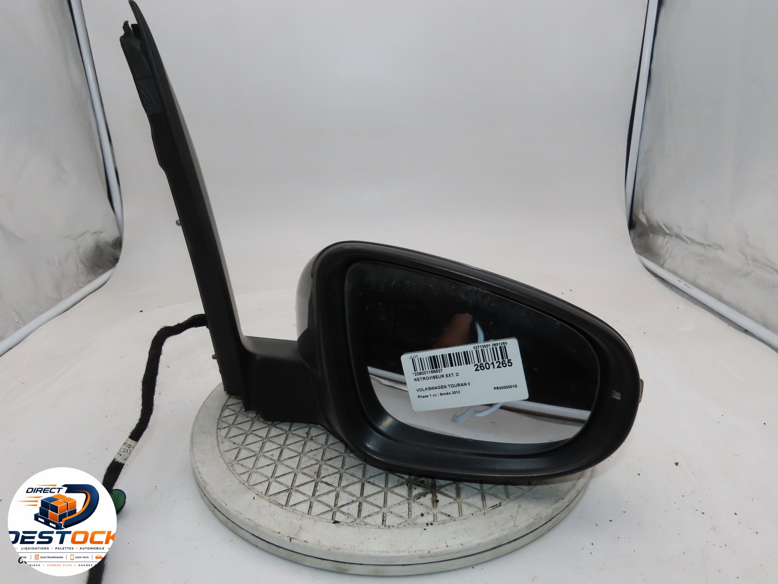 Retroviseur exterieur manuel droit Volkswagen TOURAN (1T3) 1.6 tdi (2010-2015) 5 portes occasion