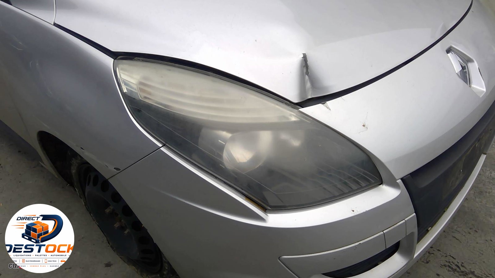 Phare droit RENAULT SCENIC 3 PHASE 1 occasion