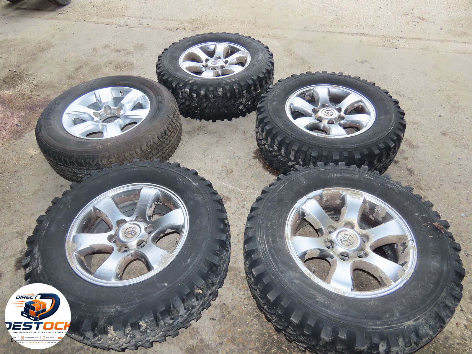 Roue complete Toyota LAND CRUISER PRADO (_J15_) 2.8 d-4d (gdj150_, gdj155_, gdj150) (2015) 3 portes occasion