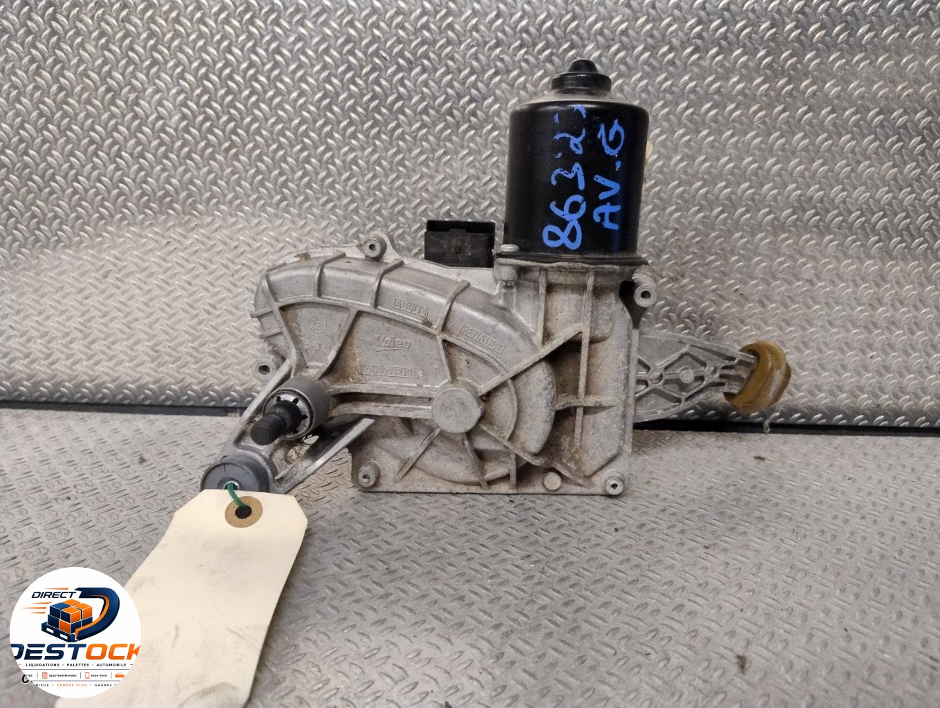 Moteur essuie-glace av gauche RENAULT SCENIC 3 PHASE 3 occasion