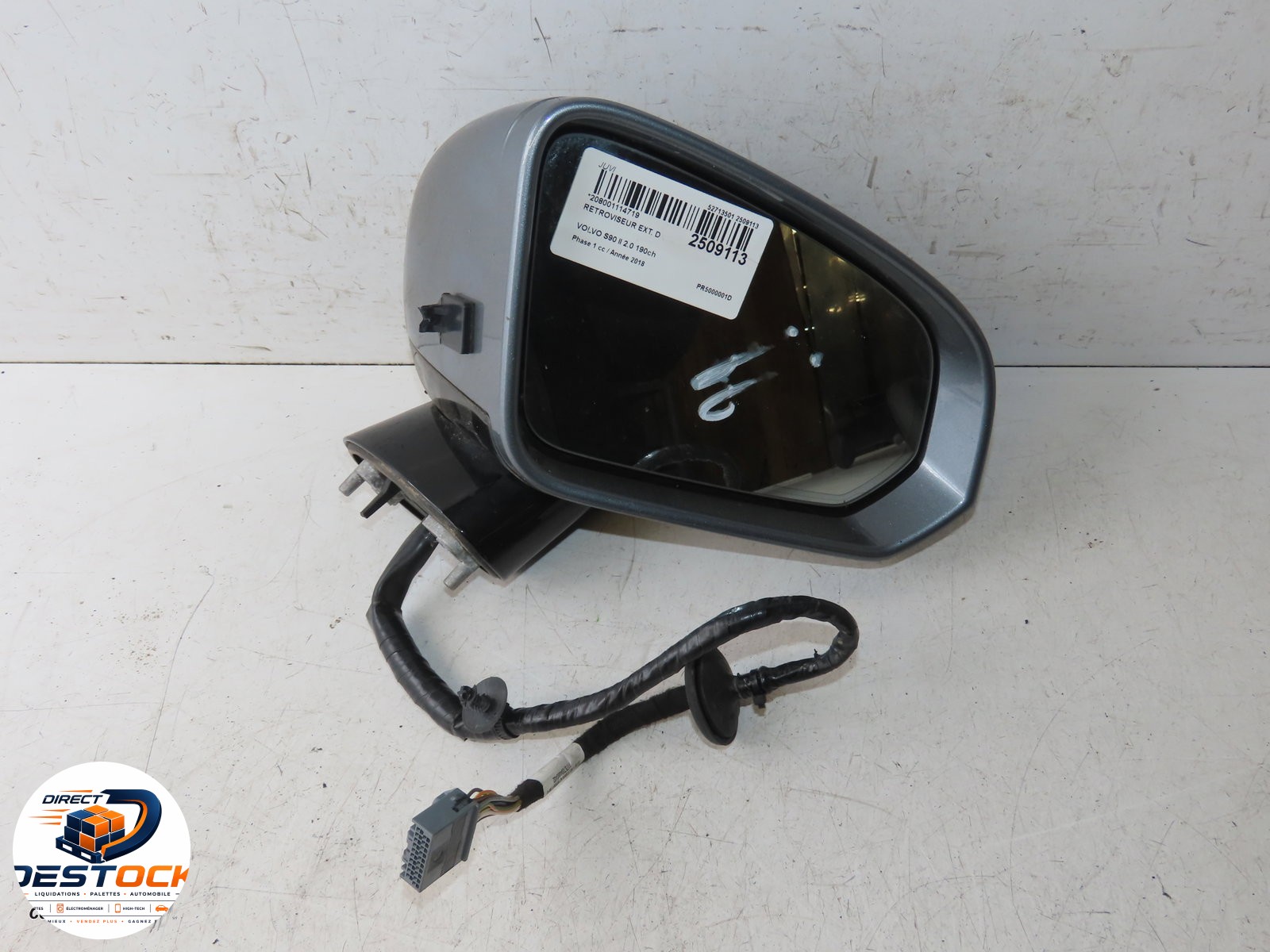 Retroviseur exterieur manuel droit Volvo S90 II (234) D4 (2016) occasion