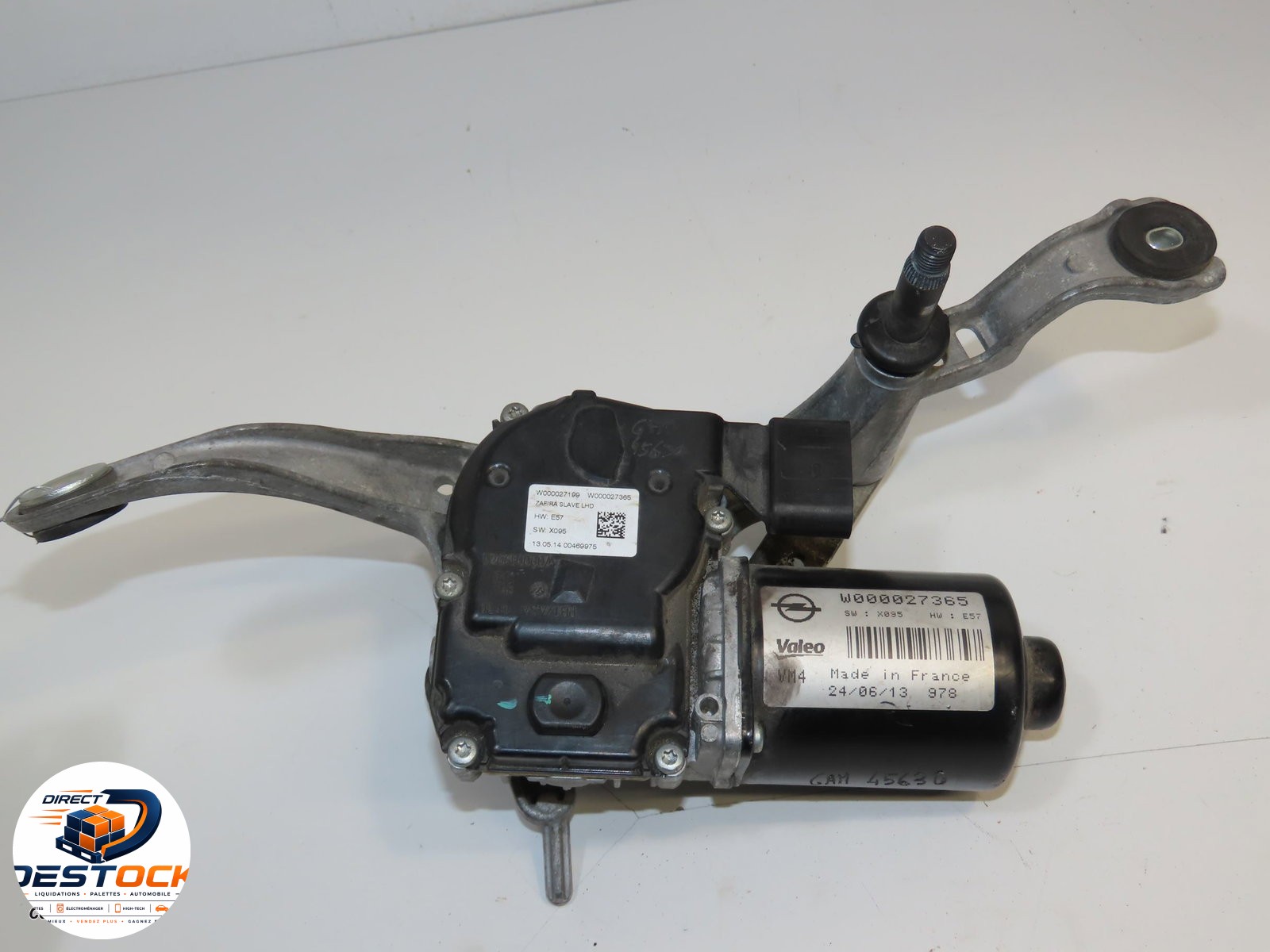 Moteur essuie-glace av gauche Opel ZAFIRA TOURER C (P12) 1.6 cdti (75) (2013) occasion