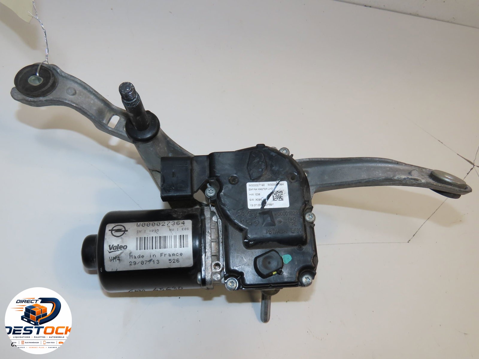 Moteur essuie-glace av droit Opel ZAFIRA TOURER C (P12) 1.6 cdti (75) (2013) occasion