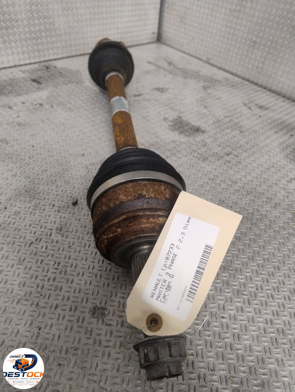 Transmission avant gauche RENAULT MASTER 3 PHASE 2 occasion