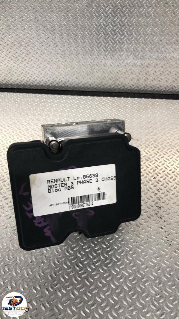 Unité hydraulique abs RENAULT MASTER 3 PHASE 3 CHASSIS occasion