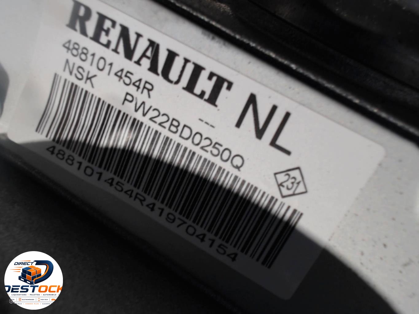 Colonne de direction non assistee RENAULT KADJAR  KADJAR PHASE 2 occasion