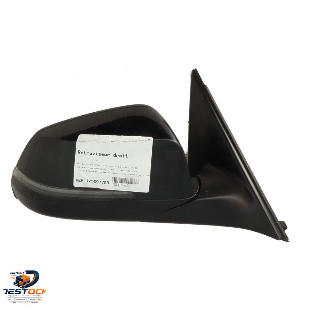 Retroviseur exterieur manuel droit Bmw 7 (F01, F02, F03, F04) 730 d xdrive (2011-2015) occasion