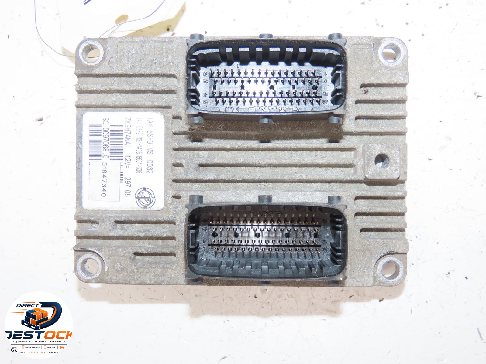 Calculateur moteur Fiat 500 (312_) 1.2 (312axa1a) (2007) 3 portes occasion