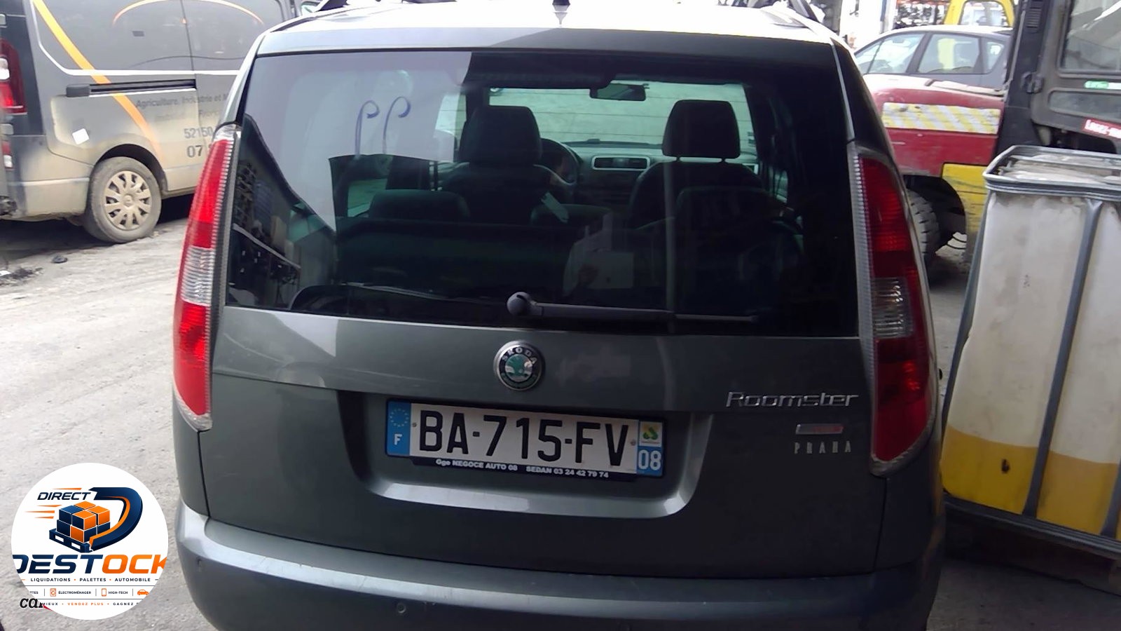 Hayon Skoda ROOMSTER (5J7) 1.6 (2006-2015) occasion