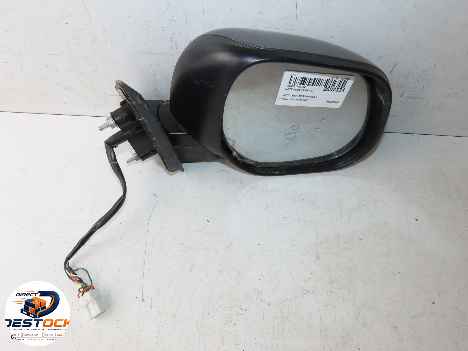 Retroviseur exterieur manuel droit Mitsubishi OUTLANDER II (CW_W) 2.0 di-d (cw8w) (2007-2012) occasion