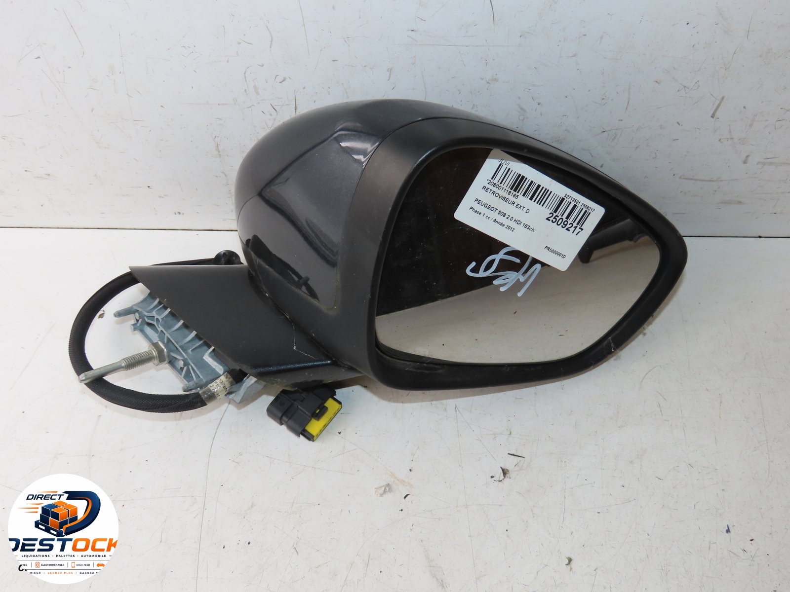 Retroviseur exterieur manuel droit Peugeot 508 I (8D_) 2.0 hdi (2010-2018) occasion