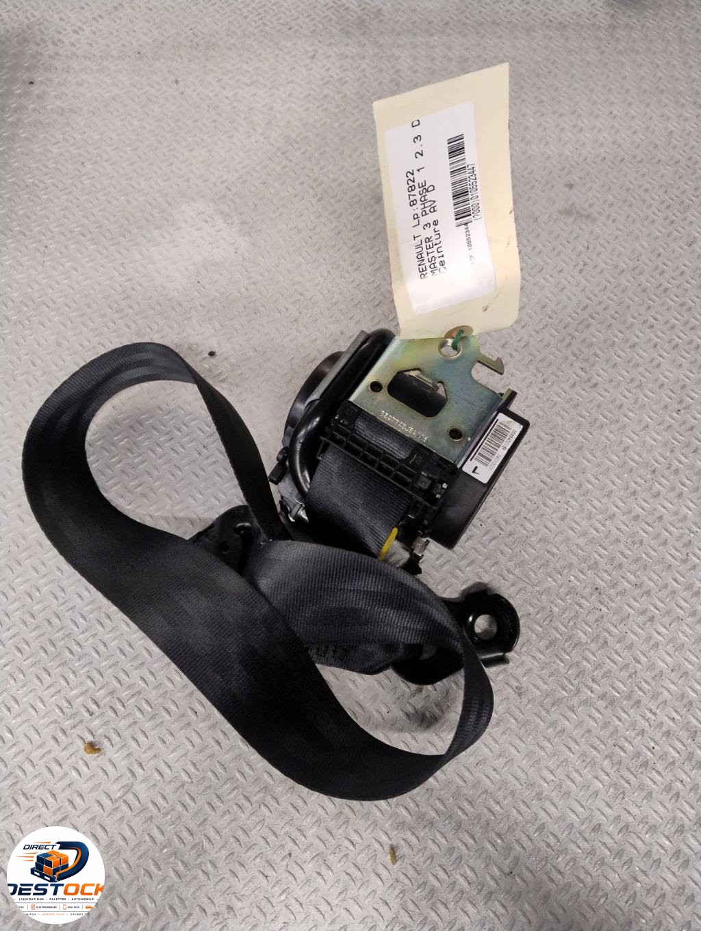 Ceinture avant droite RENAULT MASTER 3 PHASE 3 occasion