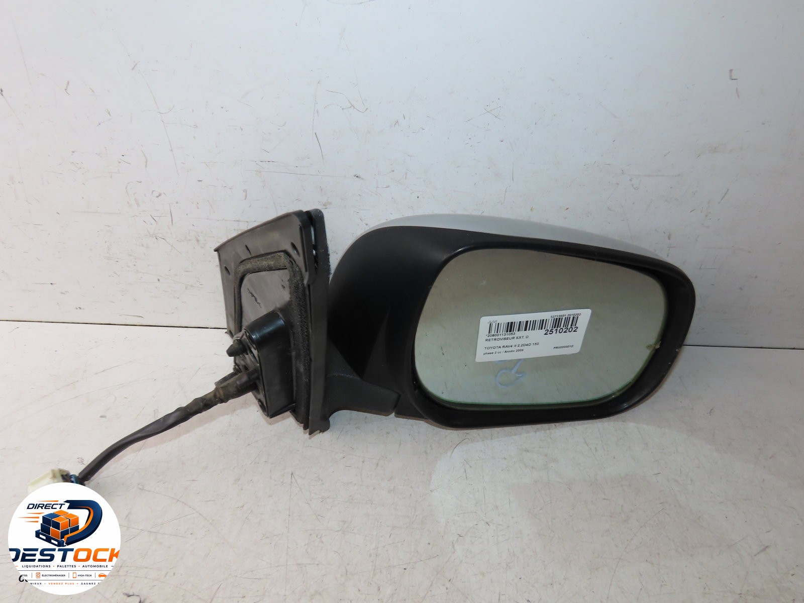 Retroviseur exterieur manuel droit Toyota RAV 4 III (_A3_) 2.2 d 4wd (ala30_) (2006-2012) occasion