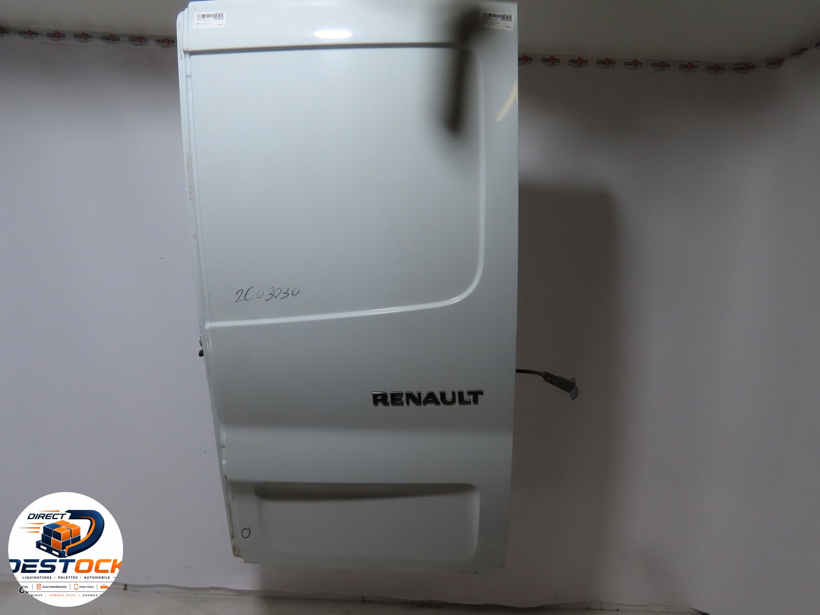 Porte battante arrière droite RENAULT TRAFIC 3 LONG PHASE 2 occasion