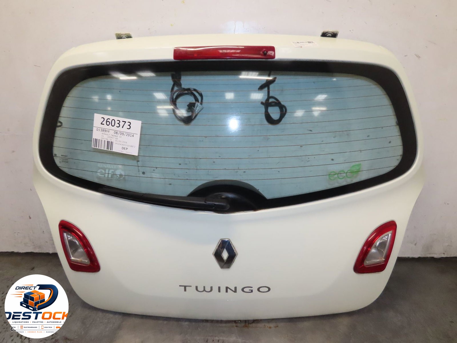 Hayon Renault TWINGO II (CN0_) 1.2 16v (cn04, cn0a, cn0b) (2007-2014) 3 portes occasion