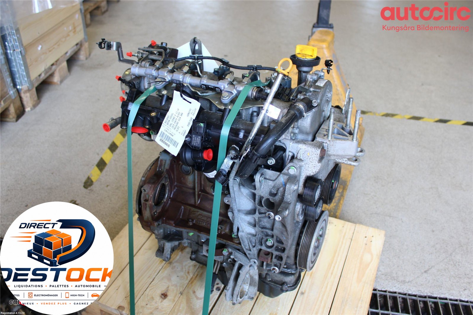 Moteur diesel Opel COMBO Camionnette-Monospace (X12) 1.3 cdti (b05) (2012) occasion