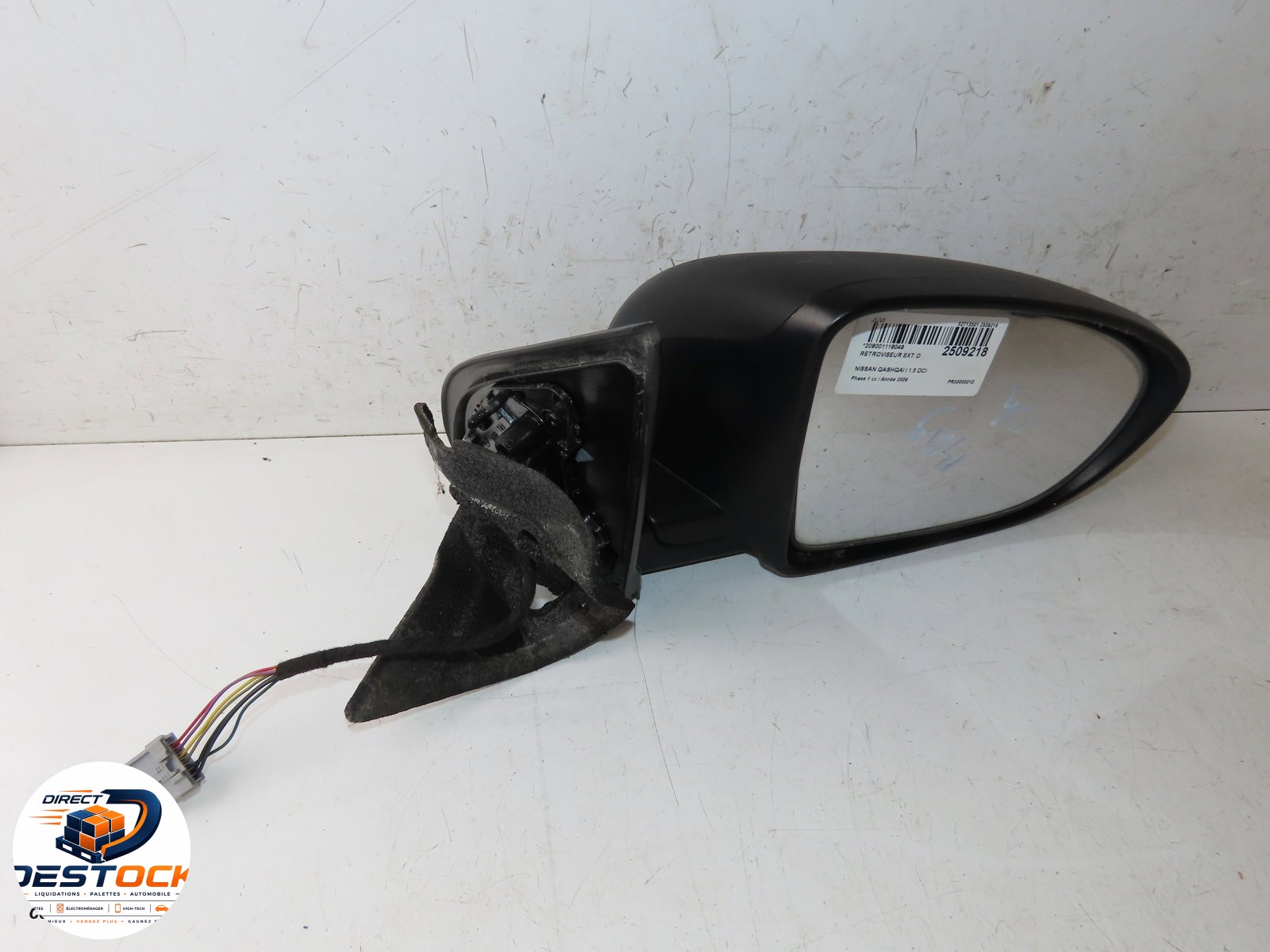 Retroviseur exterieur manuel droit Nissan QASHQAI - QASHQAI 2 I (J10, NJ10, JJ10E) 1.5 dci (2010-2013) 5 portes occasion
