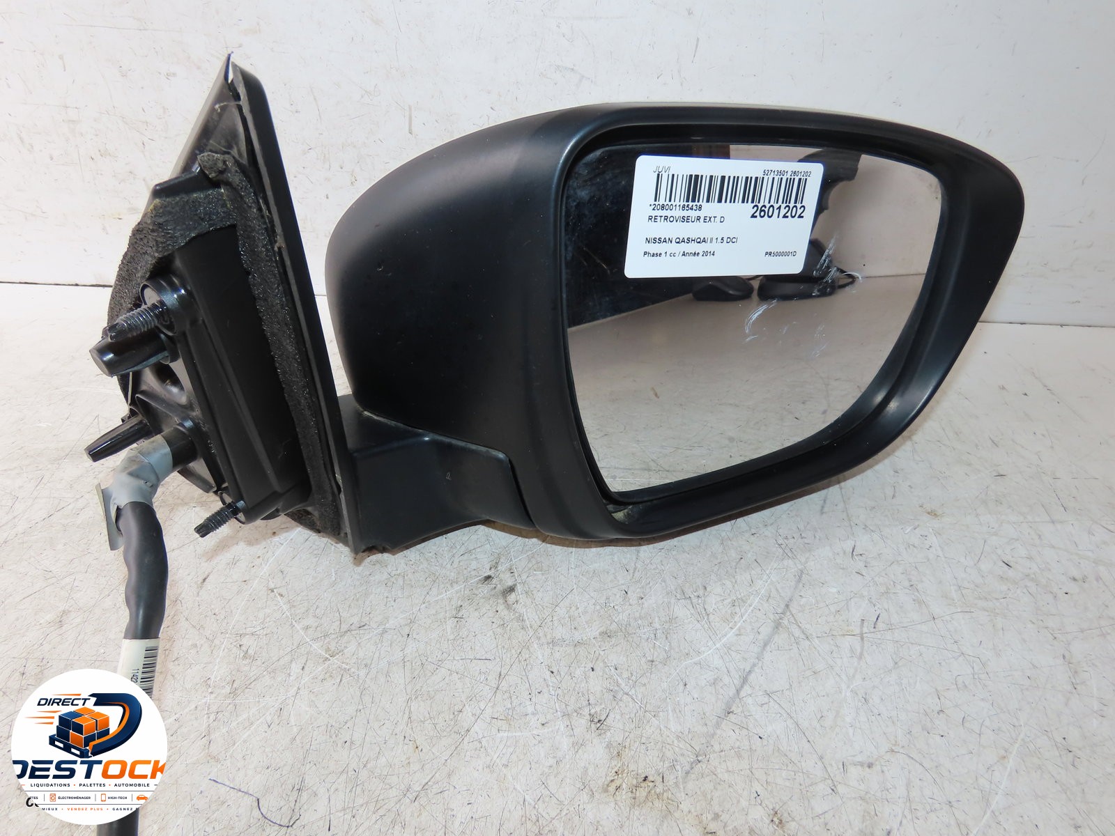 Retroviseur exterieur manuel droit Nissan QASHQAI II SUV (J11, J11_) 1.5 dci (2013) 5 portes occasion