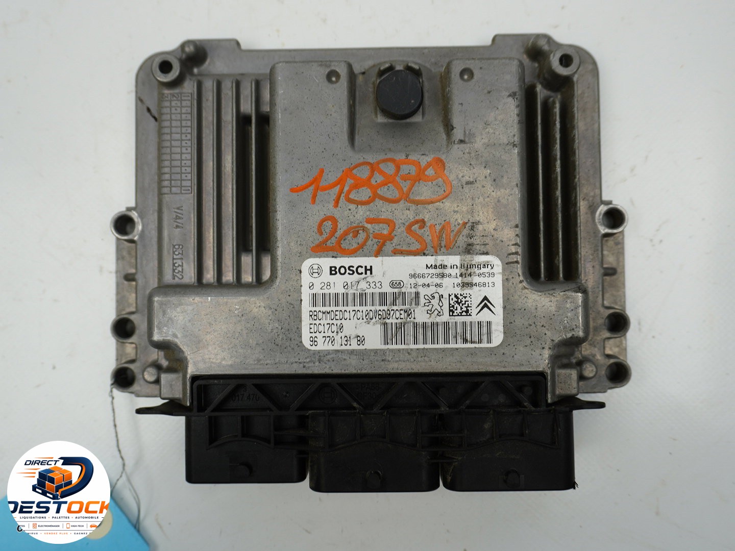 Calculateur moteur Peugeot 207 SW (WK_) 1.6 hdi (2007-2012) 5 portes occasion