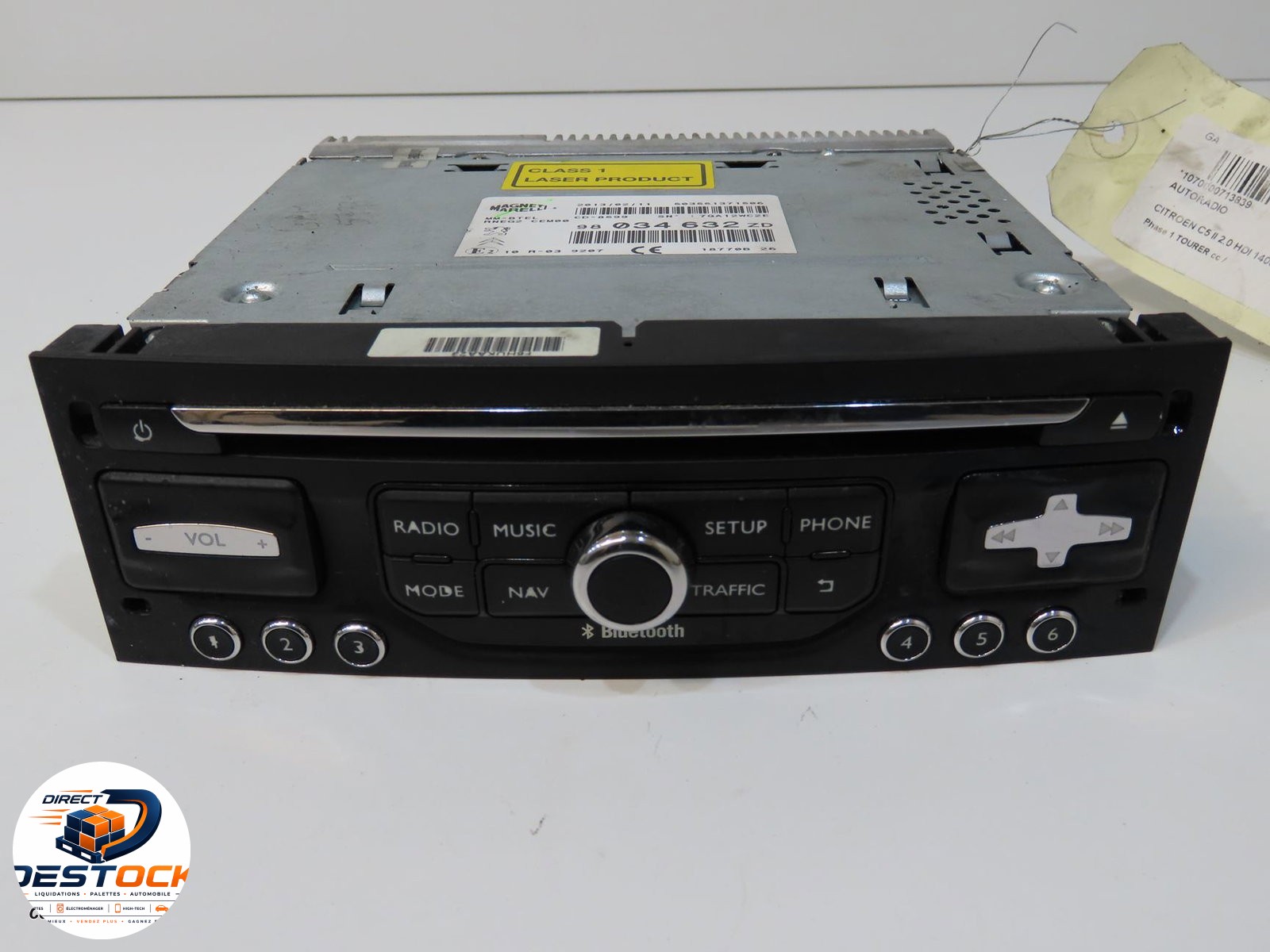 Autoradio Citroen C5 III Break (RW_) 2.0 hdi 140 (2009) 5 portes occasion