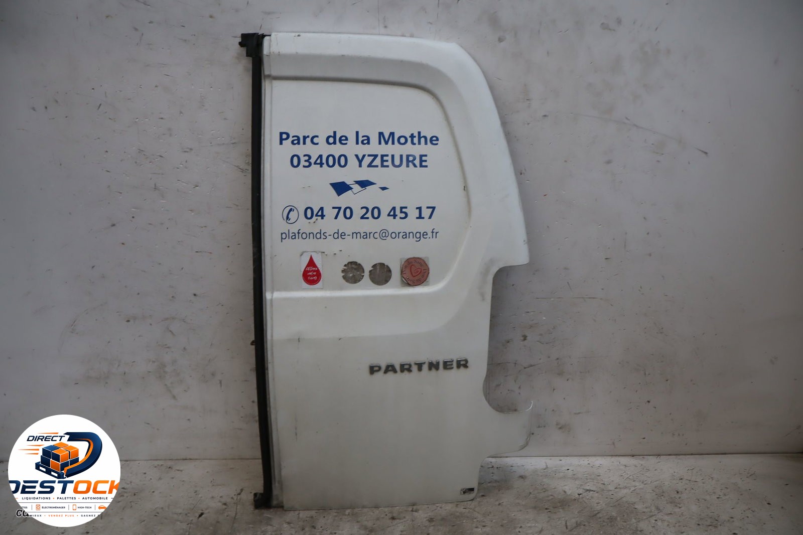 Porte battante arrière droite Peugeot PARTNER Camionnette-Monospace 1.6 hdi (2008) 4 portes occasion