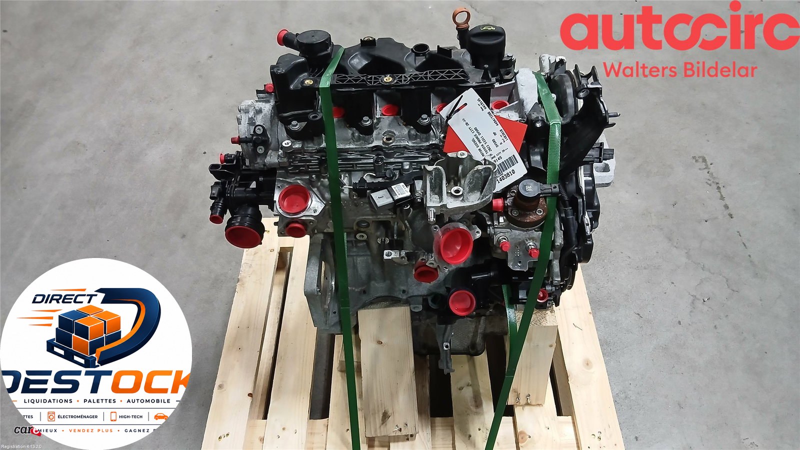 Moteur diesel Toyota PROACE CITY Camionnette-Monospace 1.5 d-4d 100 (bpzmd) (2019) occasion