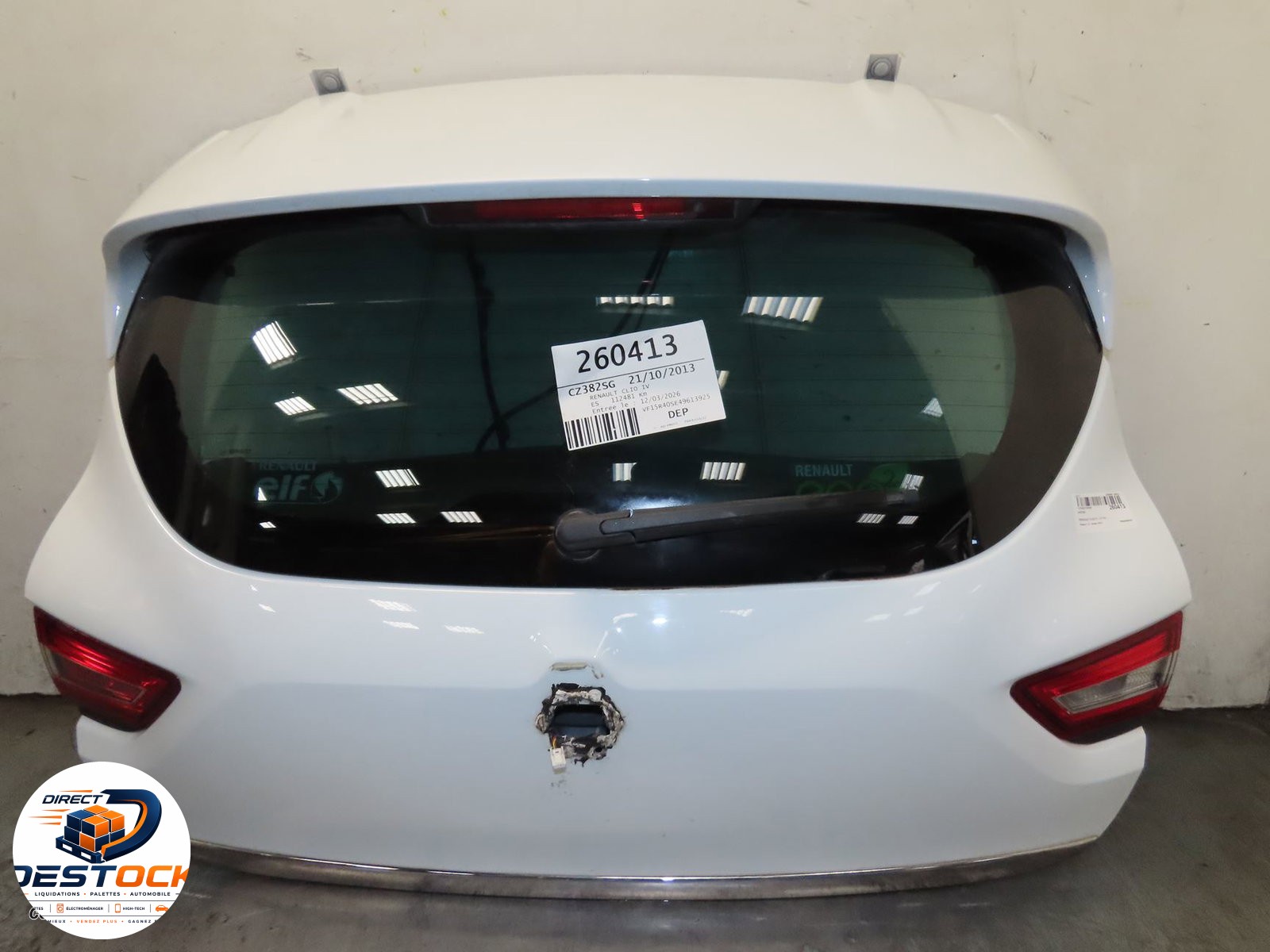 Hayon Renault CLIO IV (BH_) 1.2 tce 120 (bhm0) (2013) occasion